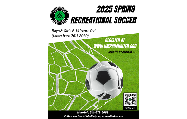 Spring Recreational Registration is OPEN